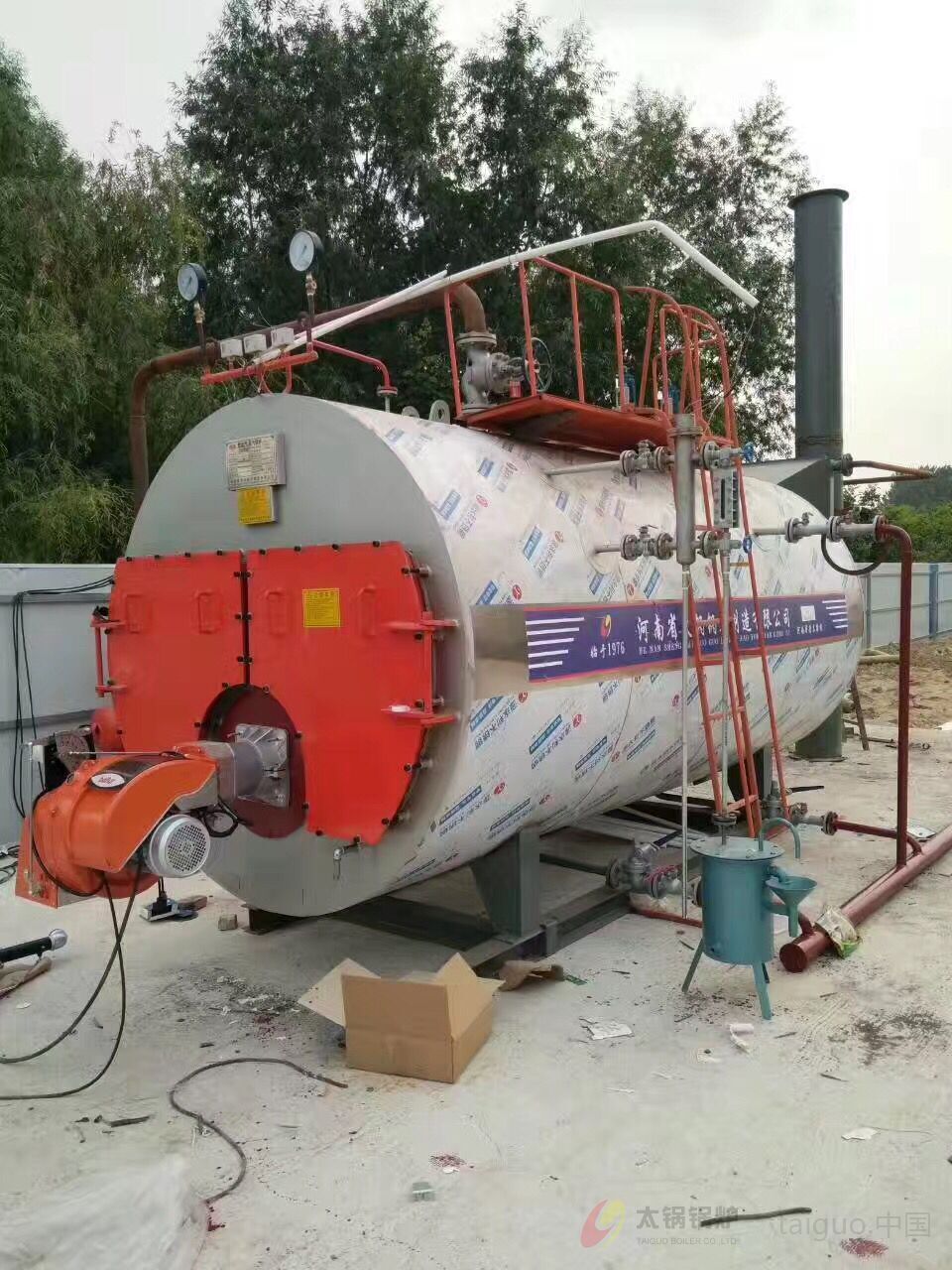 WNS燃油气蒸汽锅炉(图4) WNS系列卧式蒸汽锅炉.jpg