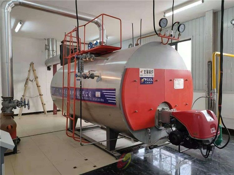 廊坊碧桂园4吨低氮蒸汽锅炉案例